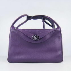 High Quality Replica Hermes Lindy 34CM Shoulder Bag Purple - Click Image to Close